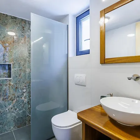 וילה Aether Retreat - Private Pools & Aegean Views סקופלוס טאון