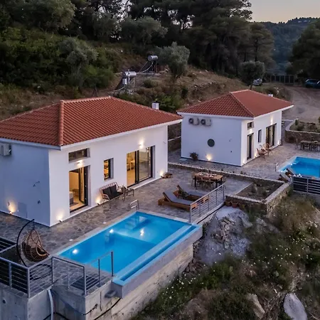 Aether Retreat - Private Pools & Aegean Views וילה