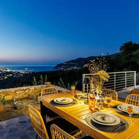 Aether Retreat - Private Pools & Aegean Views * סקופלוס טאון