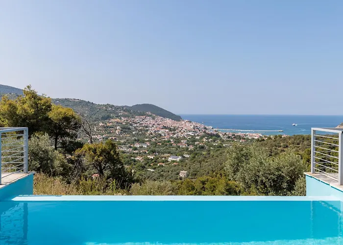Βίλα Aether Retreat - Private Pools & Aegean Views Σκόπελος