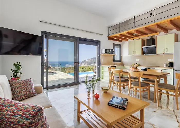 Βίλα Aether Retreat - Private Pools & Aegean Views *