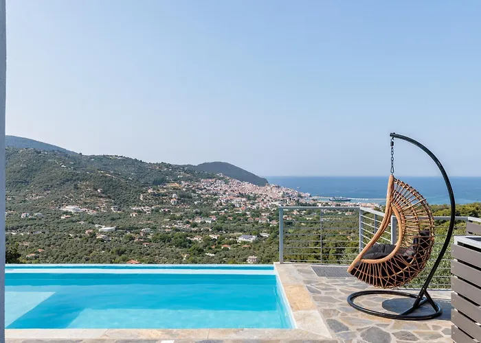 Βίλα Aether Retreat - Private Pools & Aegean Views Σκόπελος