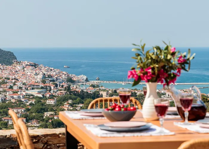 Βίλα Aether Retreat - Private Pools & Aegean Views *