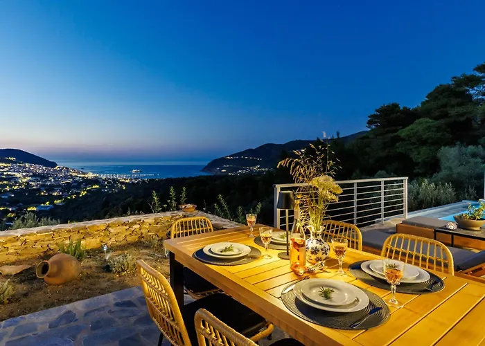 Aether Retreat - Private Pools & Aegean Views * Σκόπελος